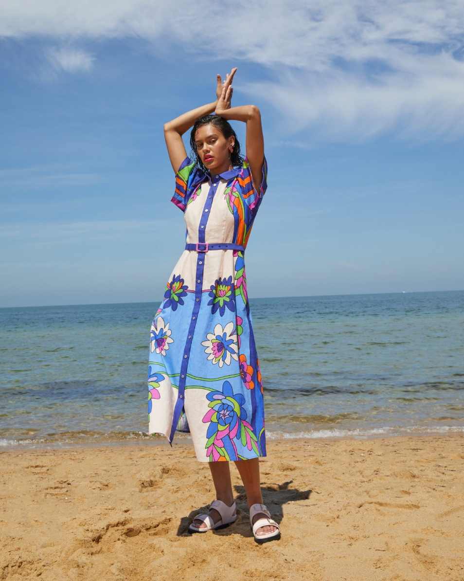 Gorman Soleil printed dress