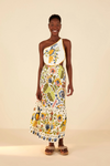 Farm Rio Pala Embroidered Dress