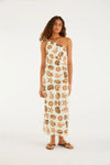 Farm Rio Shell One-Shoulder Dress
