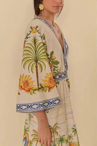 farm rio amazonia maxi dress Farm Rio Black Maxi Dress In Amazonia - 20% Off