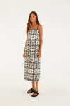 Rio Clássico Tile Midi Dress