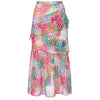 Saloni Marissa Tiered Silk Skirt